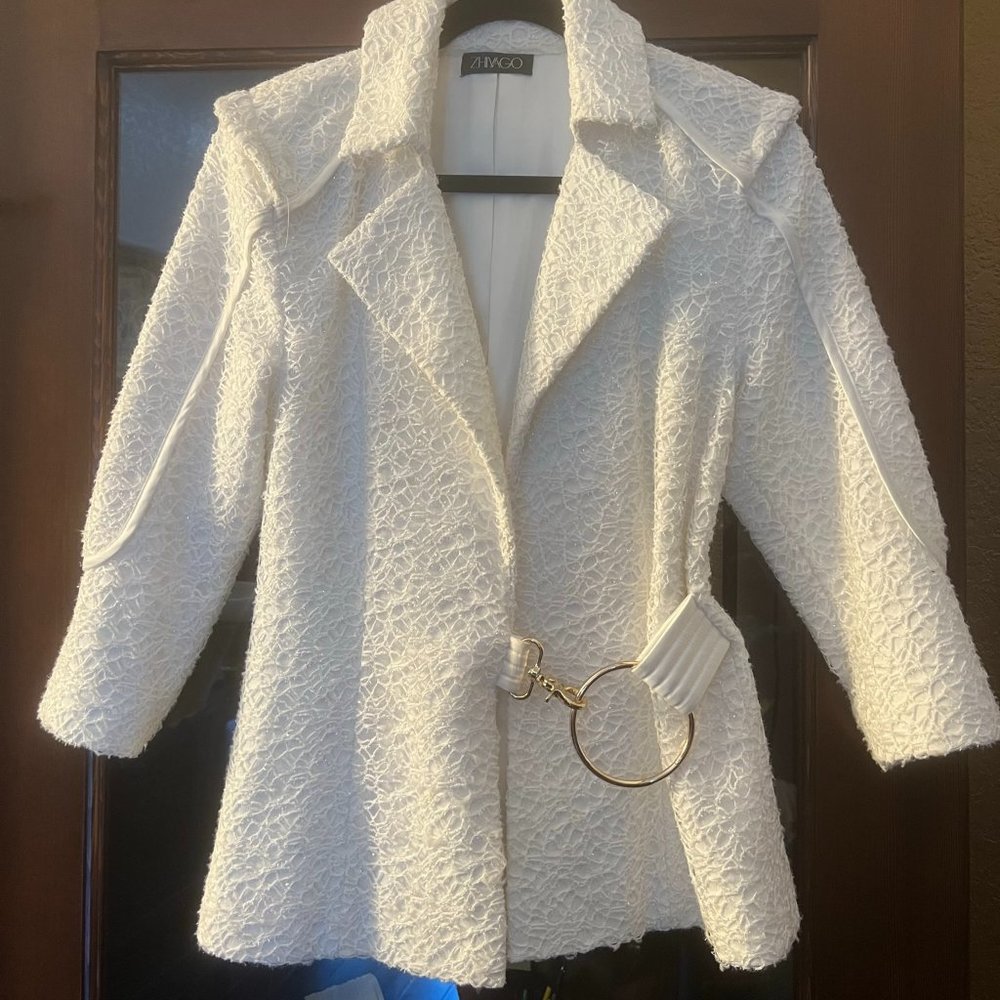 Zhivago White Jacket Blazer